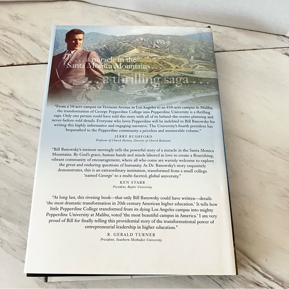 The Malibu Miracle: A Memoir Hardcover Pepperdine University - Picture 2 of 13